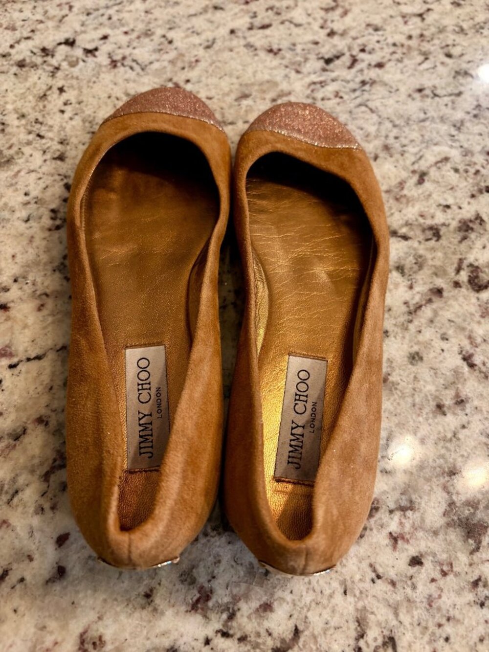 Jimmy Choo Hazel Ballerina Flats 38.5 - Picture 6 of 8